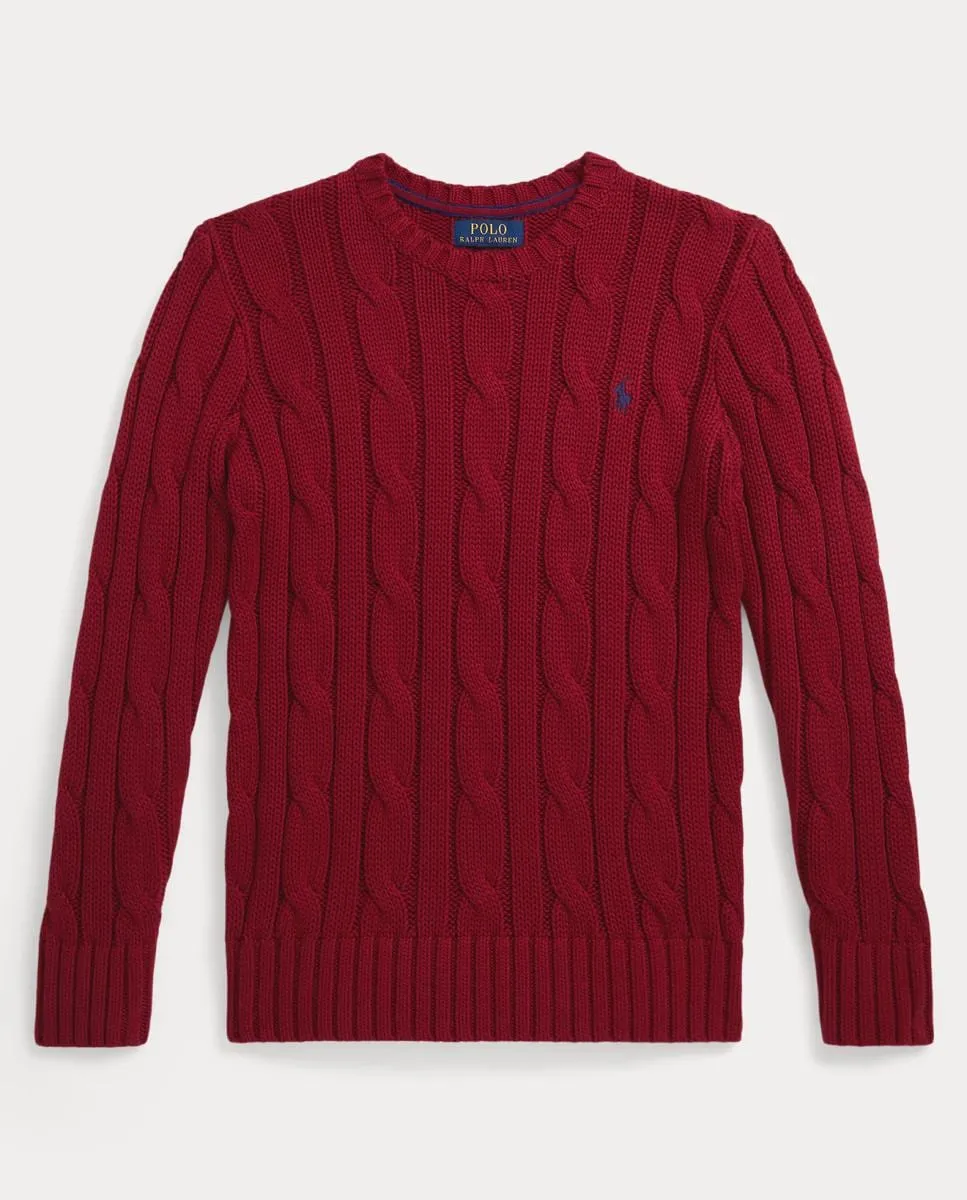 Джерси унисекс из хлопка с вязкой в восьмерку Polo Ralph Lauren, красный
Джерси унисекс из хлопка с вязкой в восьмерку Polo Ralph Lauren, красный