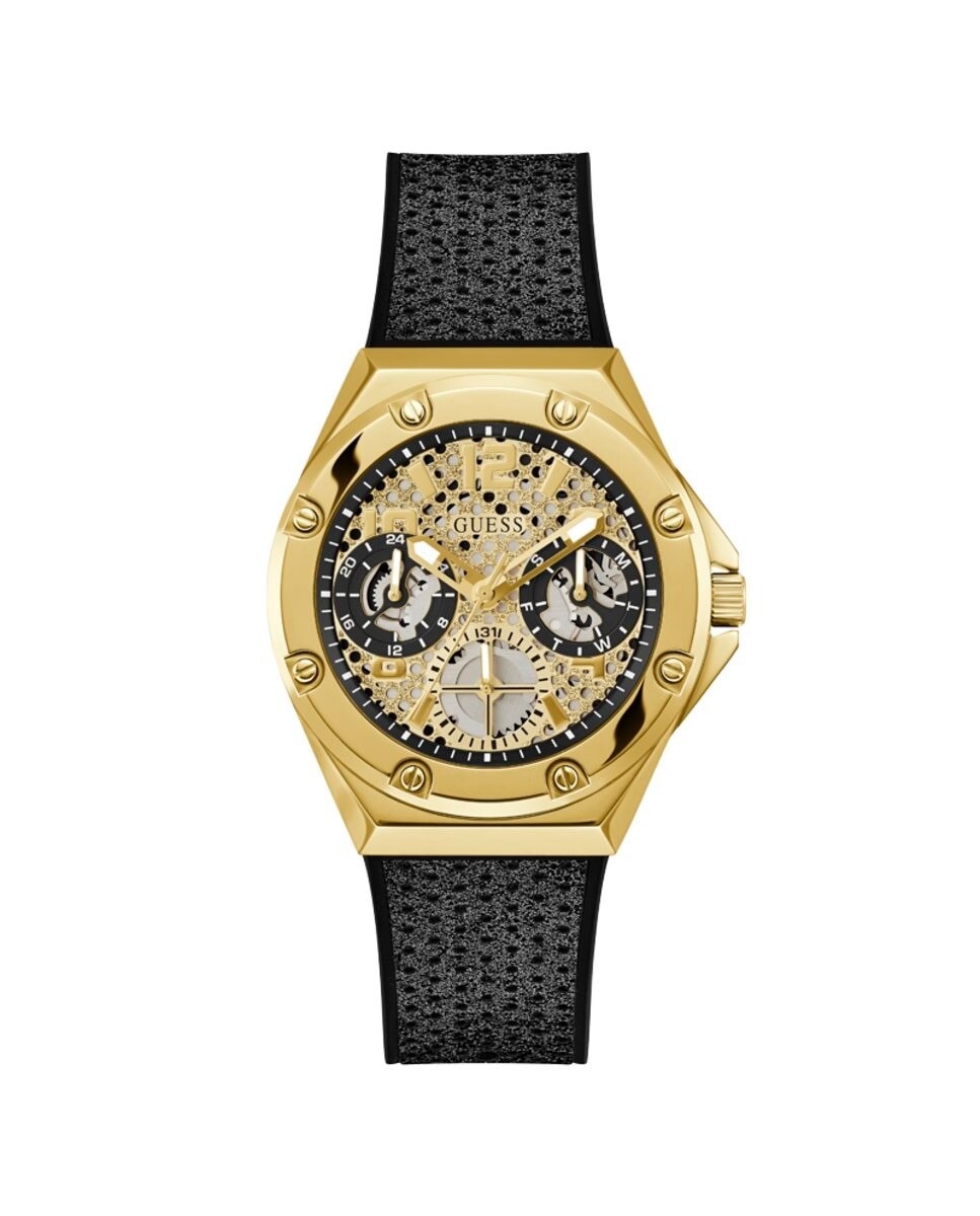Силиконовые женские часы Asteria GW0620L2 на черном ремешке Guess, черный
Силиконовые женские часы Asteria GW0620L2 на черном ремешке Guess, черный