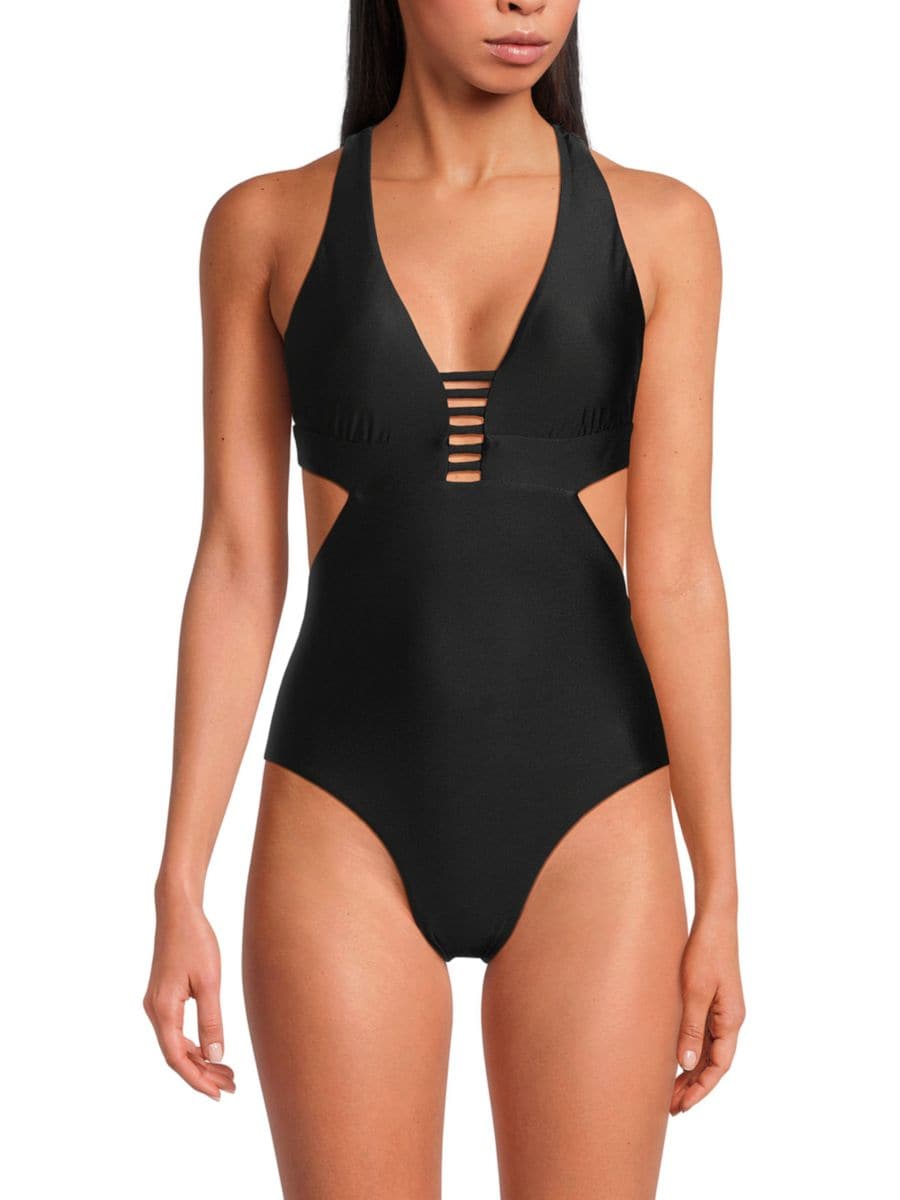 Слитный купальник с завязками на спине Red Carter, черный
Слитный купальник с завязками на спине Red Carter, черный