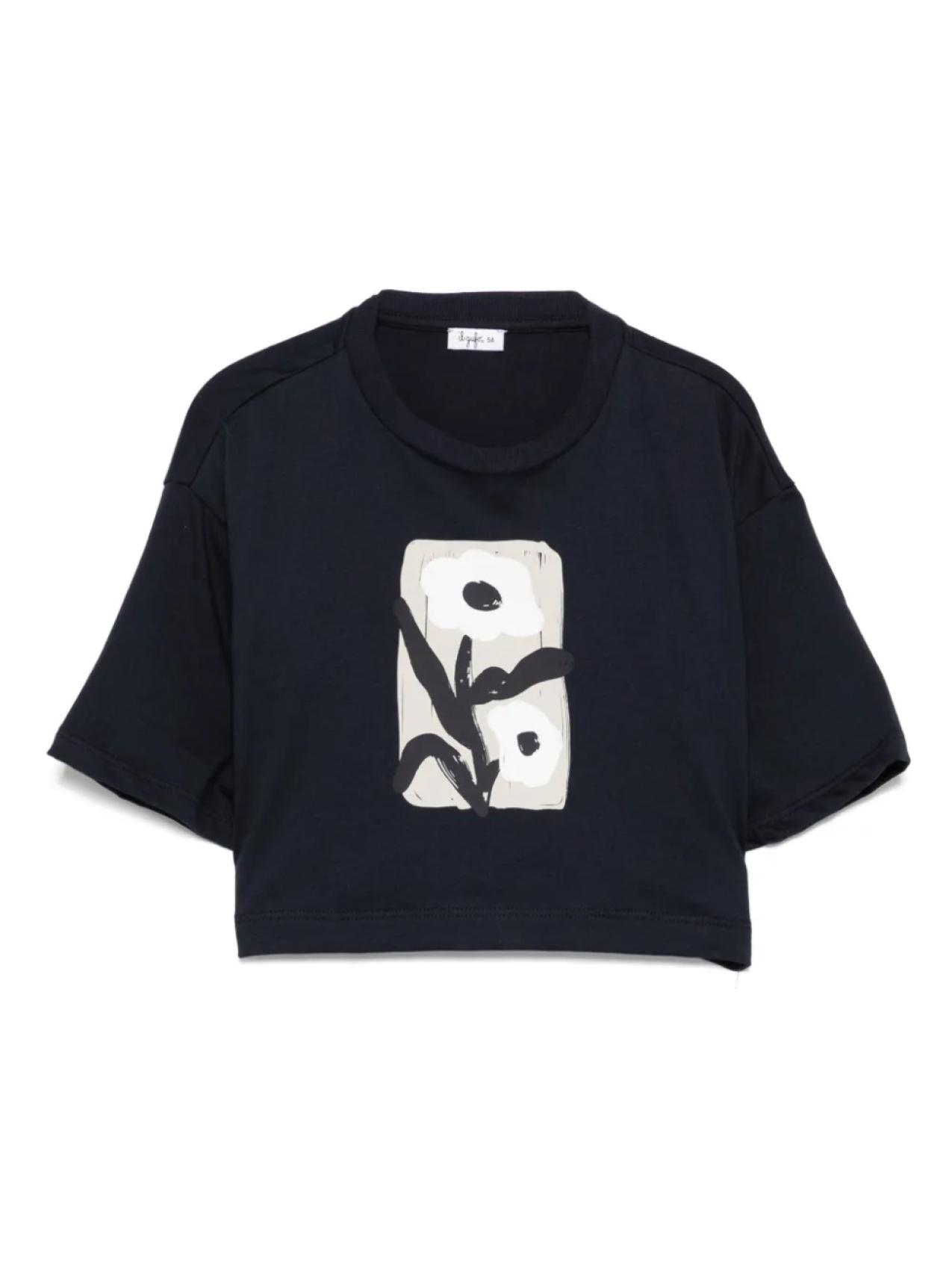 Футболка с цветочным принтом Il Gufo, синий
Футболка с цветочным принтом Il Gufo, синий