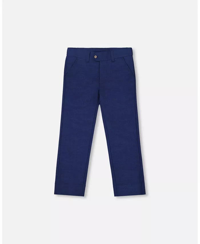Брюки для мальчиков с наклонными карманами, цвет темно-синий - Toddler|Child Deux par Deux
Брюки для мальчиков с наклонными карманами, цвет темно-синий - Toddler|Child Deux par Deux