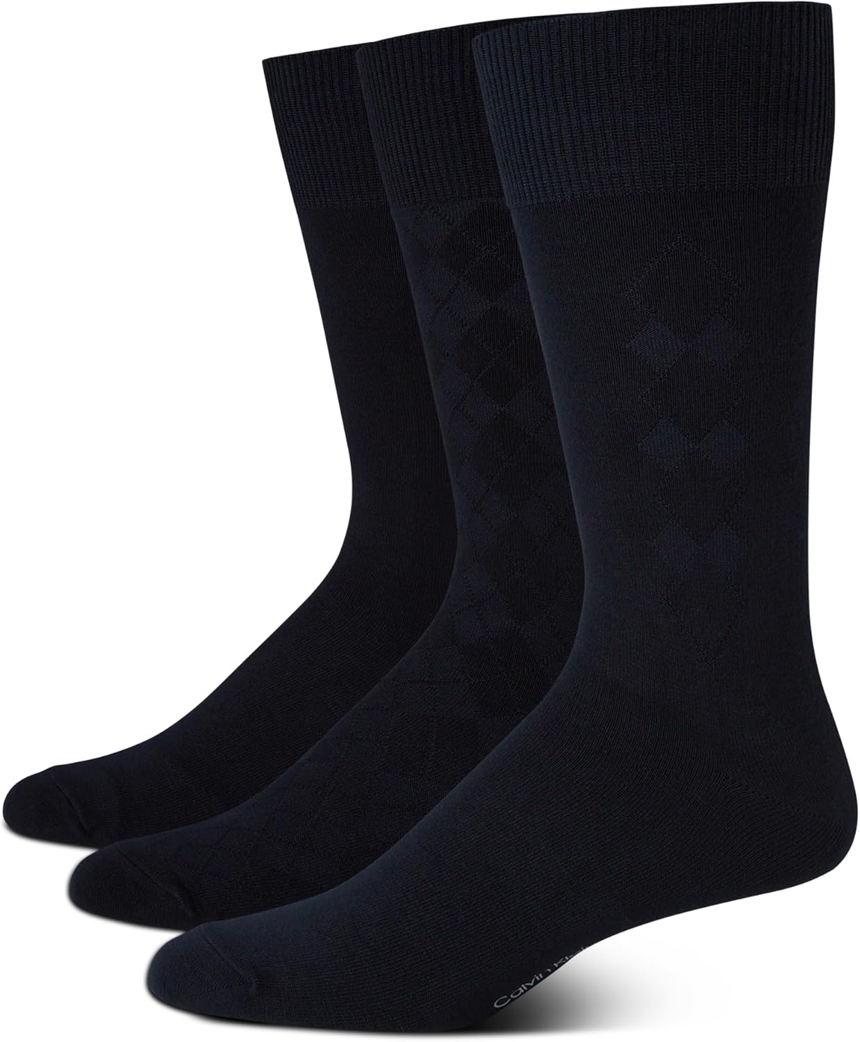 Мужские носки Calvin Klein под наряд - 3 пары дышащих хлопковых носков с узором для работы, бизнеса и официальных мероприятий, Dark Navy
Мужские носки Calvin Klein под наряд - 3 пары дышащих хлопковых носков с узором для работы, бизнеса и официальных мероприятий, Dark Navy