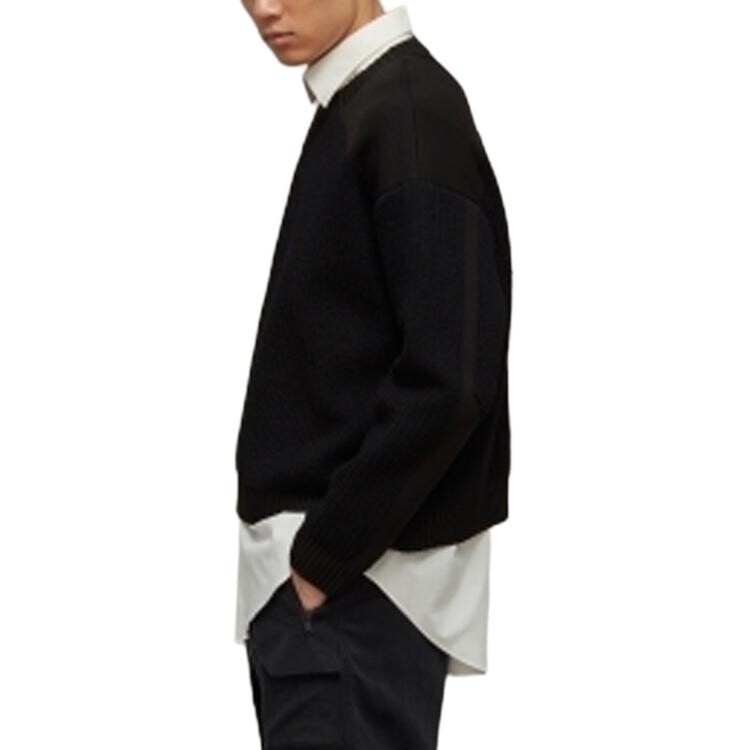 Джемпер с ребристым узором Y-3, черный
Джемпер с ребристым узором Y-3, черный