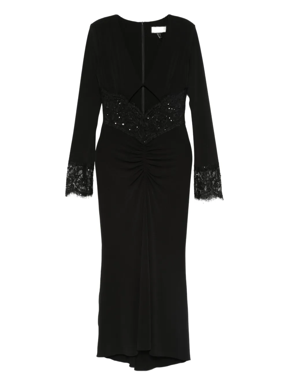 Платье с пайетками и кружевом NISSA, черный
Платье с пайетками и кружевом NISSA, черный