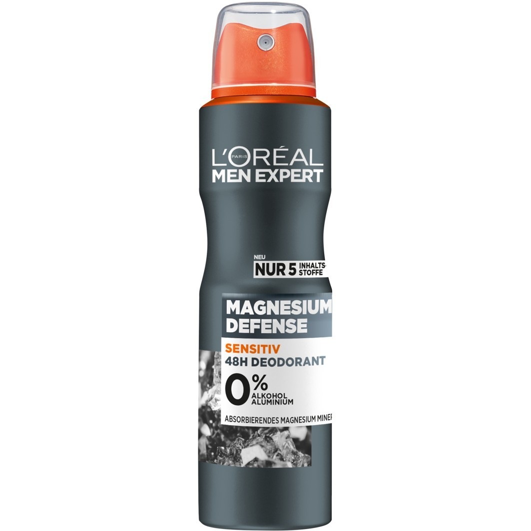 Дезодорант magnesium defense 48h anti-transpirant sensitiv ohne aluminium L Oreal Men Expert, объем 150 мл
Дезодорант magnesium defense 48h anti-transpirant sensitiv ohne aluminium L Oreal Men Expert, объем 150 мл