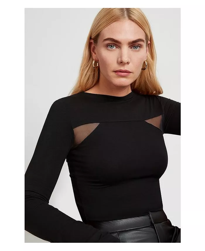 Женский топ Bowie Marcella, черный
Женский топ Bowie Marcella, черный