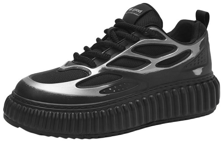 Мужские низкие скейтерские кроссовки HLA, черные
Мужские низкие скейтерские кроссовки HLA, черные