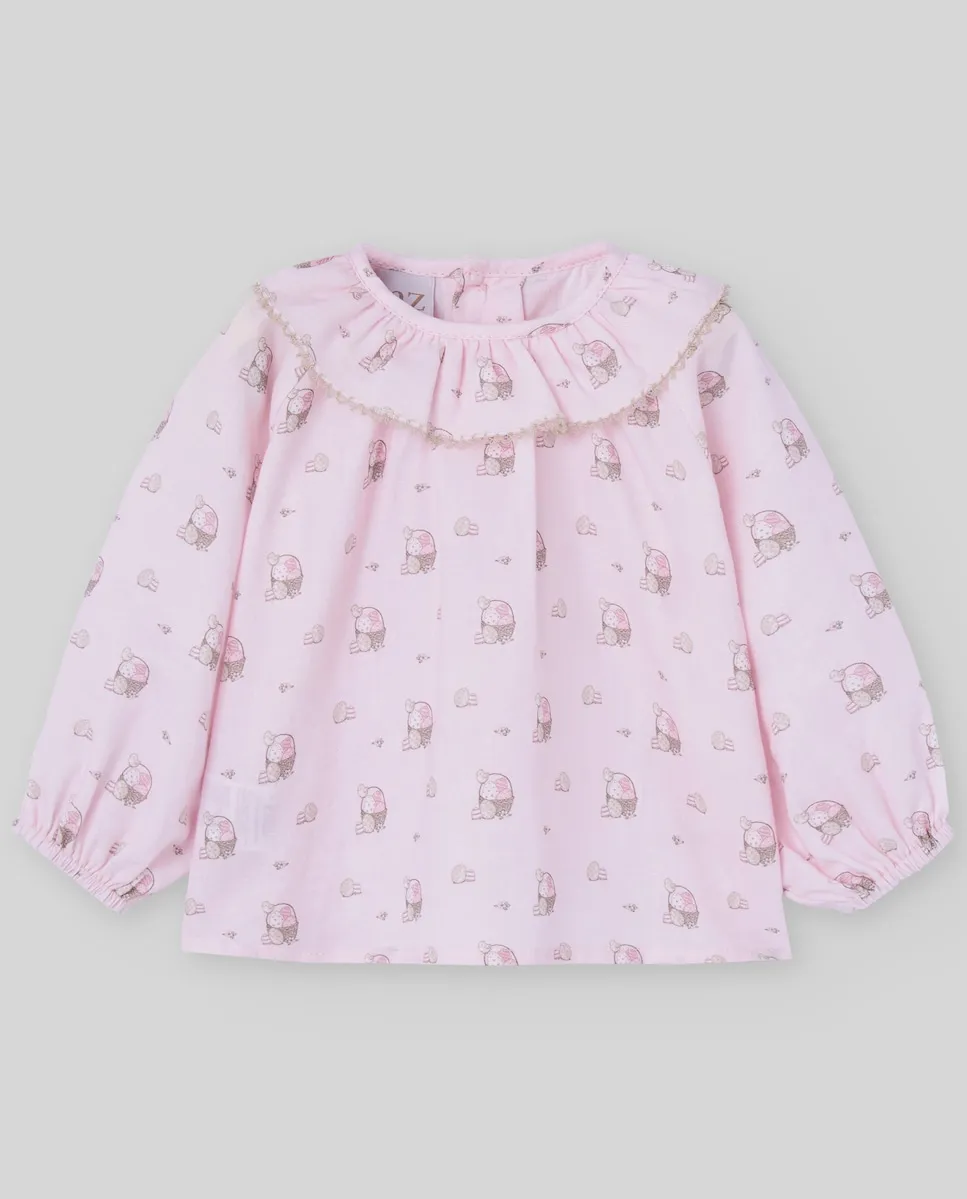 Блузка для малыша с принтом из коллекции Пасха PAZ Rodríguez, светло-розовый
Блузка для малыша с принтом из коллекции Пасха PAZ Rodríguez, светло-розовый