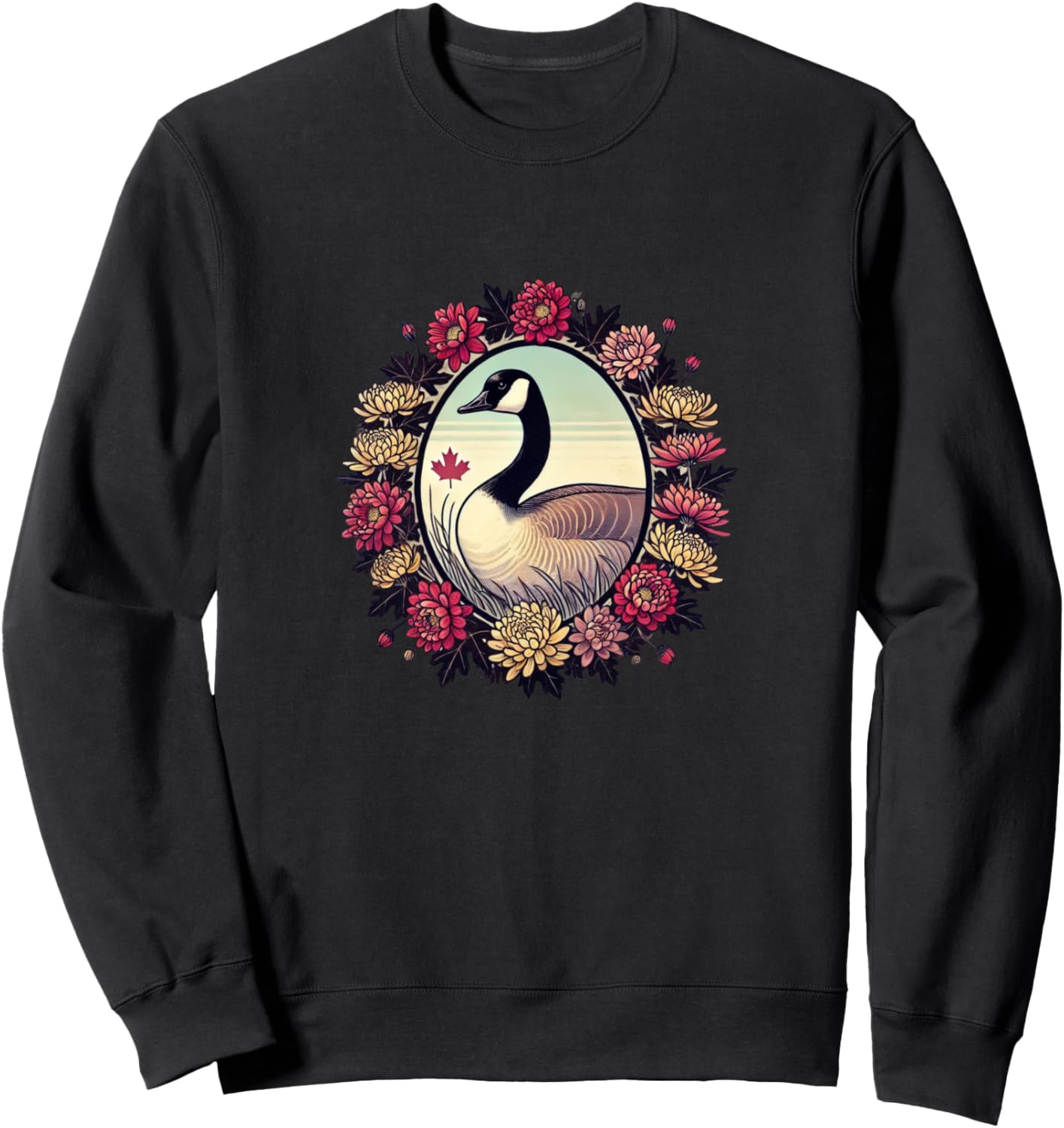 Иллюстрация канадского гуся, толстовка с изображением канадского гуся Retro Goose Lovers Snugg, черный
Иллюстрация канадского гуся, толстовка с изображением канадского гуся Retro Goose Lovers Snugg, черный