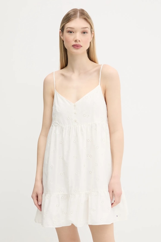 Хлопковое платье Tommy Jeans, бежевый
Хлопковое платье Tommy Jeans, бежевый