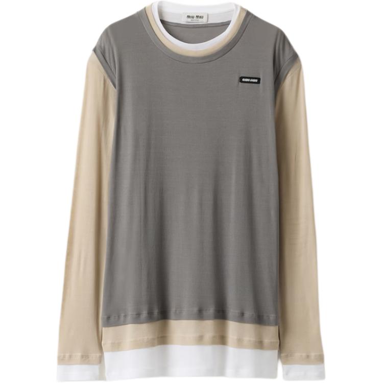 MIU MIU Layered Long Sleeved T Shirt
MIU MIU Layered Long Sleeved T Shirt