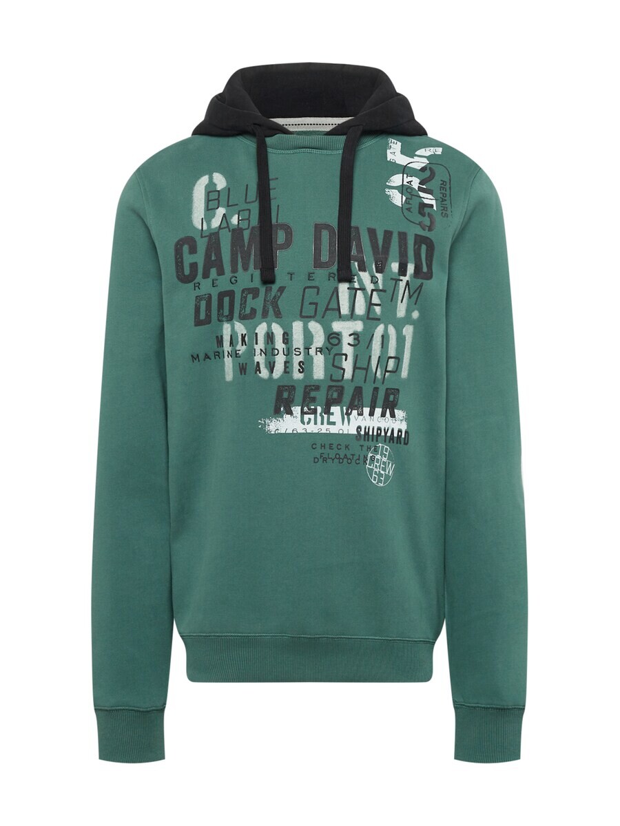 Толстовка с капюшоном CAMP DAVID Sweatshirt Shipyard, цвет fir
Толстовка с капюшоном CAMP DAVID Sweatshirt Shipyard, цвет fir