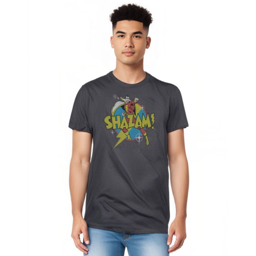 Мужская футболка с коротким рукавом DC Comics Shazam Power Bolt DC Shazam, Charcoal, Черный, Мужская футболка с коротким рукавом DC Comics Shazam Power Bolt DC Shazam, Charcoal
Мужская футболка с коротким рукавом DC Comics Shazam Power Bolt DC Shazam, Charcoal, Черный, Мужская футболка с коротким рукавом DC Comics Shazam Power Bolt DC Shazam, Charcoal