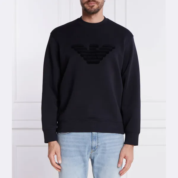 Толстовка комфортного кроя Emporio Armani, синий
Толстовка комфортного кроя Emporio Armani, синий