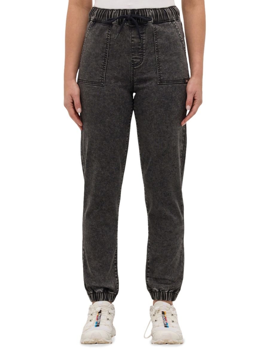 Выцветшие джинсовые брюки-джоггеры Bench., цвет Black Marble
Выцветшие джинсовые брюки-джоггеры Bench., цвет Black Marble