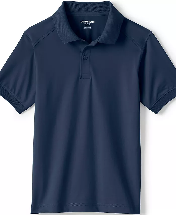Детская поло с коротким рукавом Rapid Dry Lands' End, синий 
Детская поло с коротким рукавом Rapid Dry Lands' End, синий
