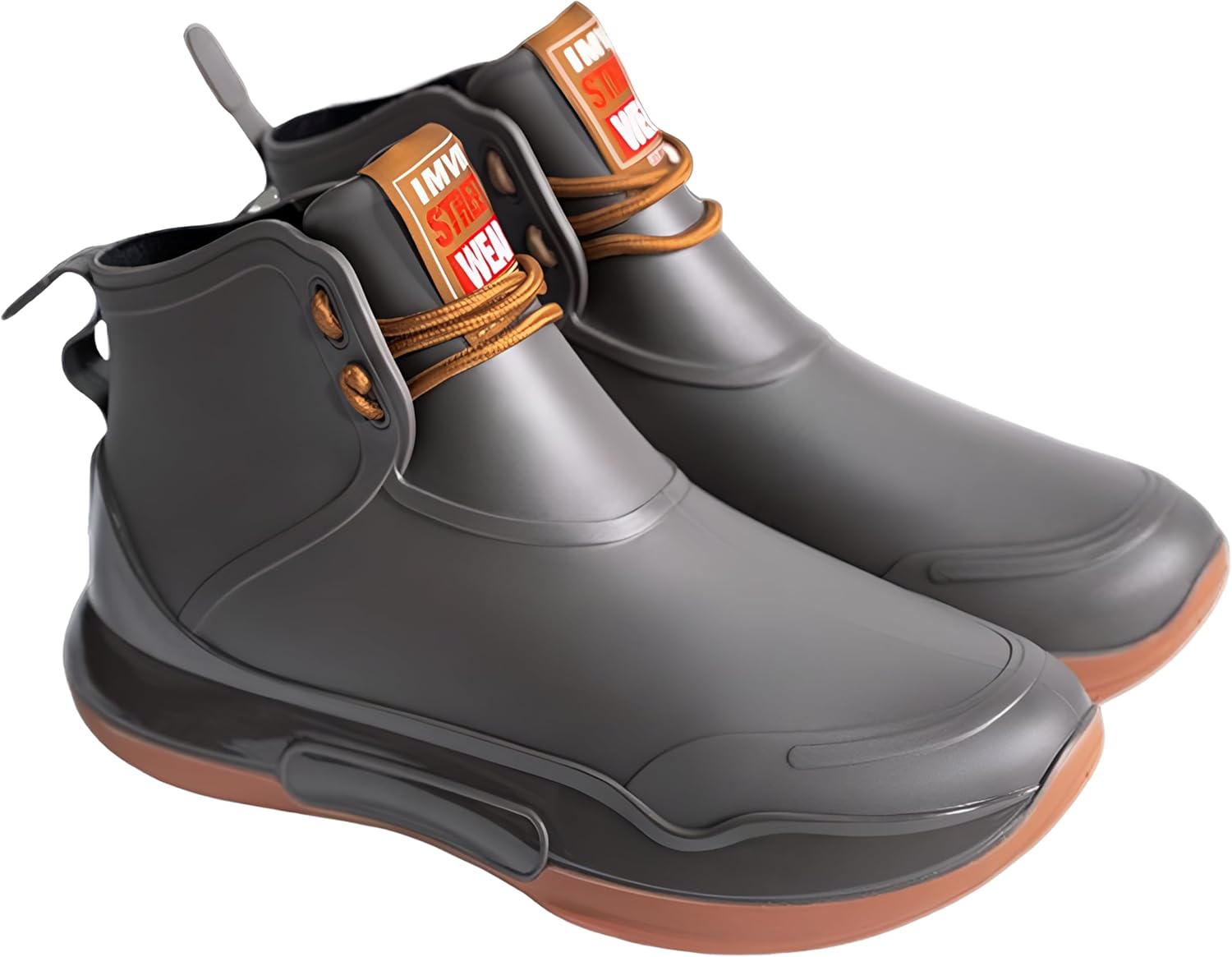 YYW Сапоги с шнуровкой для дождя для женщин и мужчин, унисекс, высокие ботинки до щиколотки, водонепроницаемые для походов, кемпинга и садоводства, коричневый
YYW Сапоги с шнуровкой для дождя для женщин и мужчин, унисекс, высокие ботинки до щиколотки, водонепроницаемые для походов, кемпинга и садоводства, коричневый