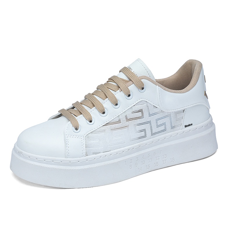 BAKE Скользоустойчивые износостойкие дышащие мужские скейтерские кеды лоу-топ белый хаки, цвет White Khaki
BAKE Скользоустойчивые износостойкие дышащие мужские скейтерские кеды лоу-топ белый хаки, цвет White Khaki