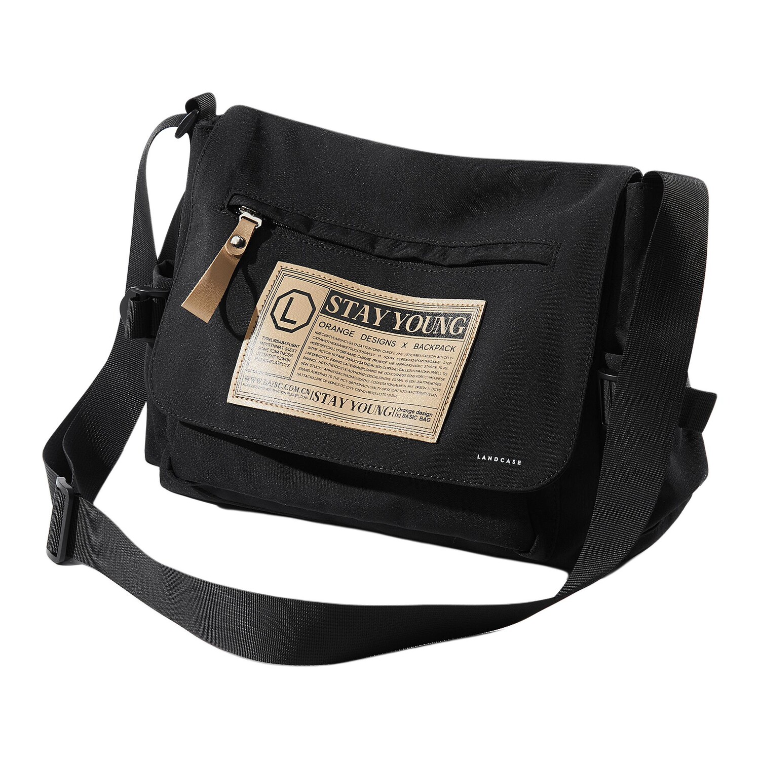 Сумка через плечо унисекс Landcase, Черный
Сумка через плечо унисекс Landcase, Черный