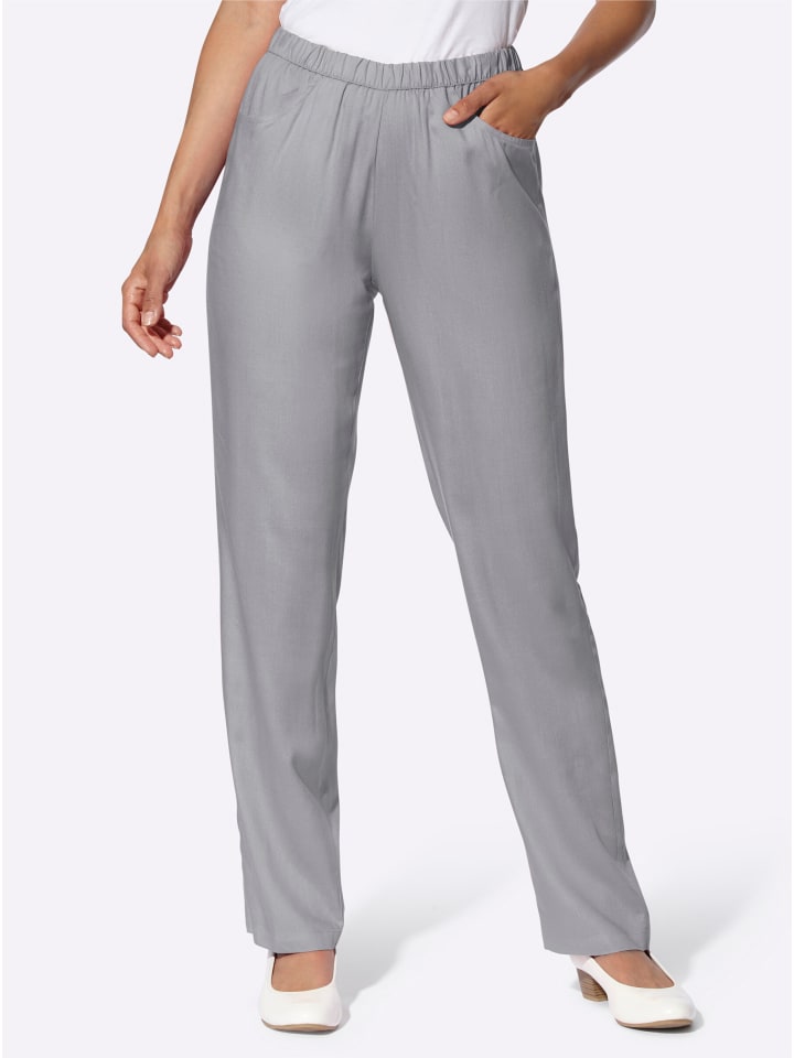 Брюки-накидки цвета каменно-серый с принтом каменно-серый WITT WEIDEN
Брюки-накидки цвета каменно-серый с принтом каменно-серый WITT WEIDEN