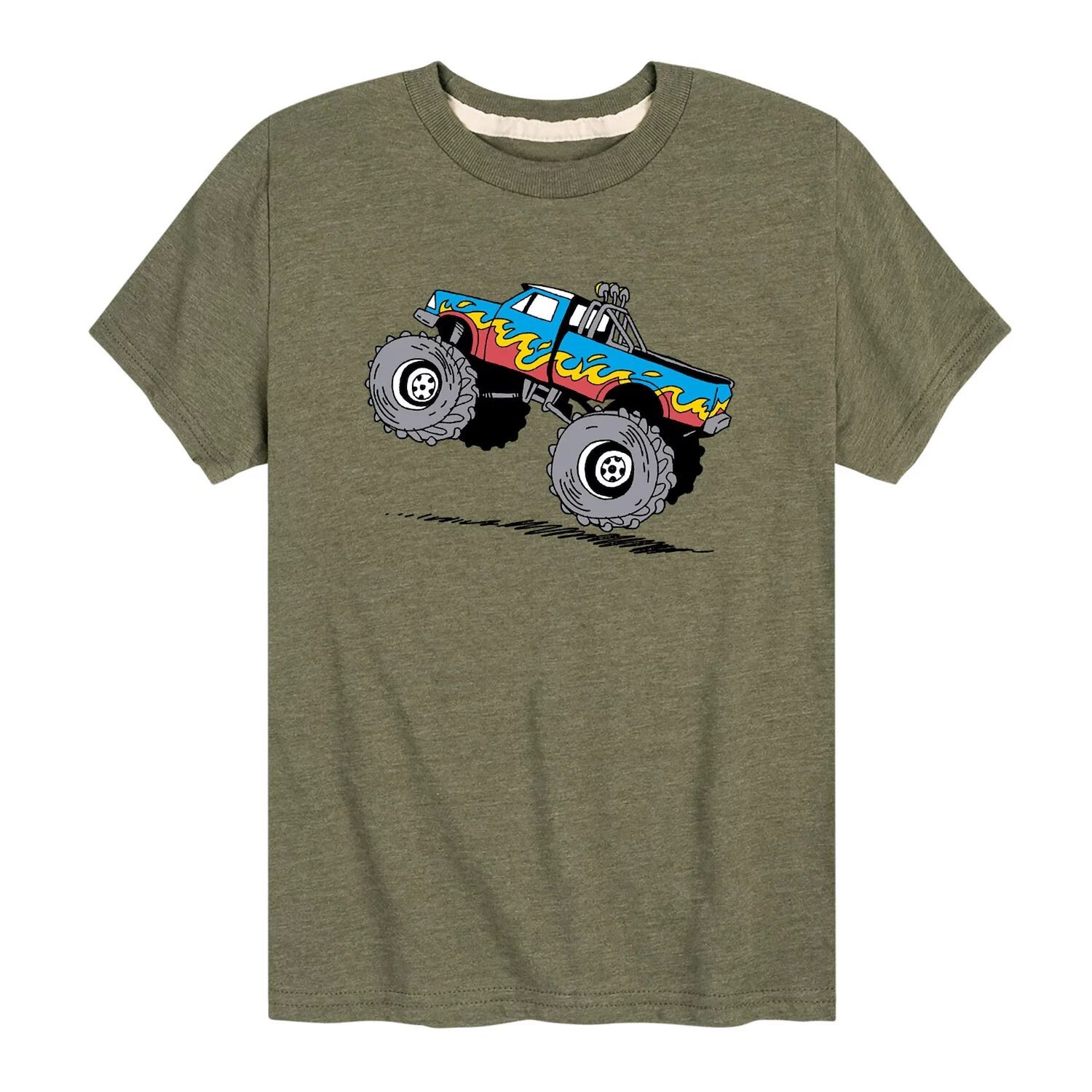 Футболка с рисунком Monster Truck для мальчиков 8–20 лет Licensed Character, темно-зеленый
Футболка с рисунком Monster Truck для мальчиков 8–20 лет Licensed Character, темно-зеленый