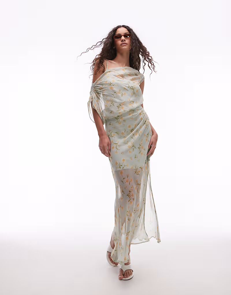 Платье миди с цветочным принтом One следует драпировать в бледно-голубом цвете Mango
Платье миди с цветочным принтом One следует драпировать в бледно-голубом цвете Mango