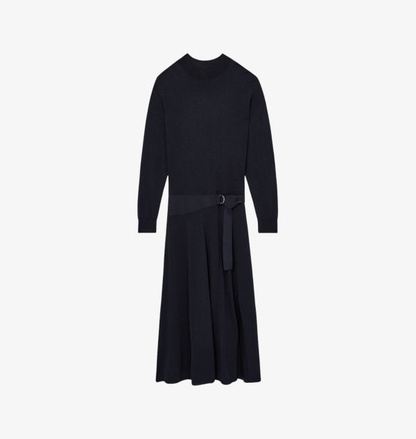 Платье-Миди с поясом Alina из плотной вязки Reiss, синий
Платье-Миди с поясом Alina из плотной вязки Reiss, синий