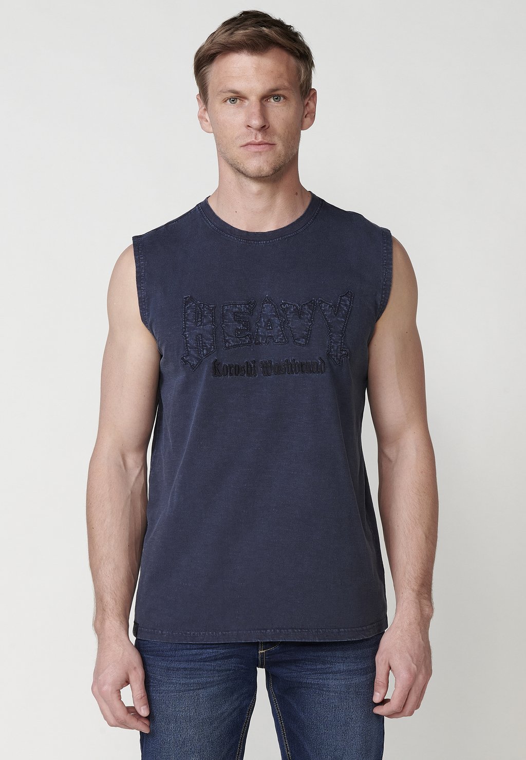 Майка Koroshi, синий
Майка Koroshi, синий