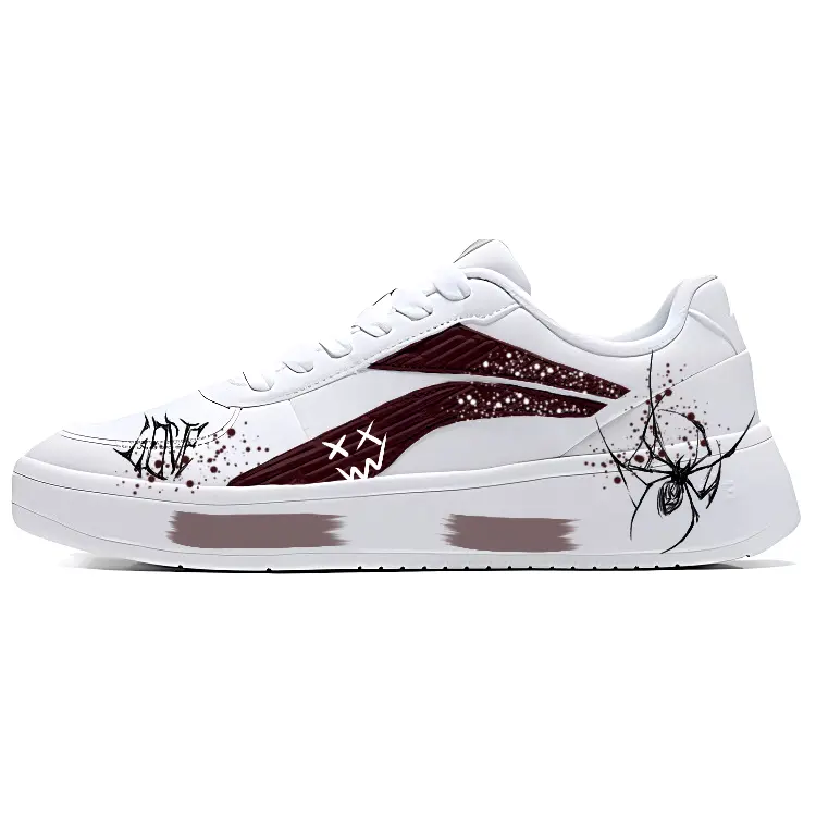 LINING Лининг устойчивые к истиранию легкие нескользящие низкие скейтбордские кроссовки унисекс белый красный, цвет White Red
LINING Лининг устойчивые к истиранию легкие нескользящие низкие скейтбордские кроссовки унисекс белый красный, цвет White Red