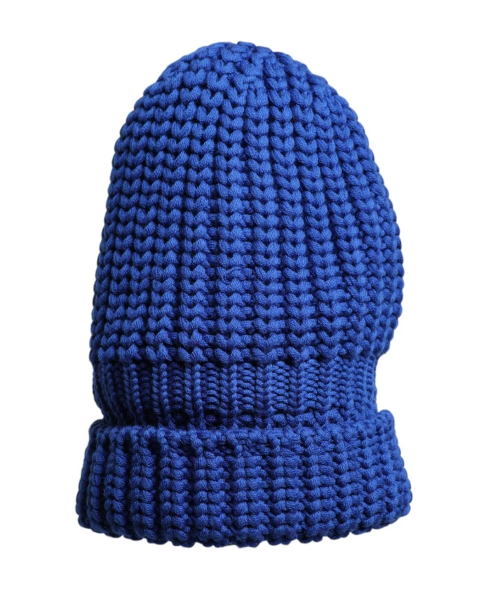 Синяя шерстяная вязаная шапка Dolce & Gabbana, синий
Синяя шерстяная вязаная шапка Dolce & Gabbana, синий