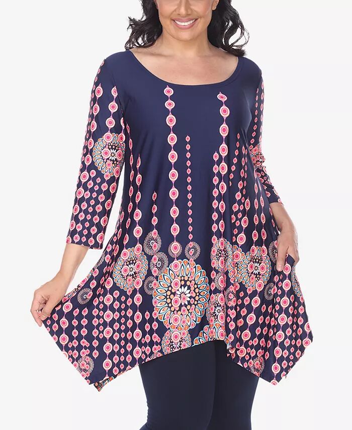 Туника-топ Rella большого размера с рукавом 3/4 White Mark, мультиколор
Туника-топ Rella большого размера с рукавом 3/4 White Mark, мультиколор