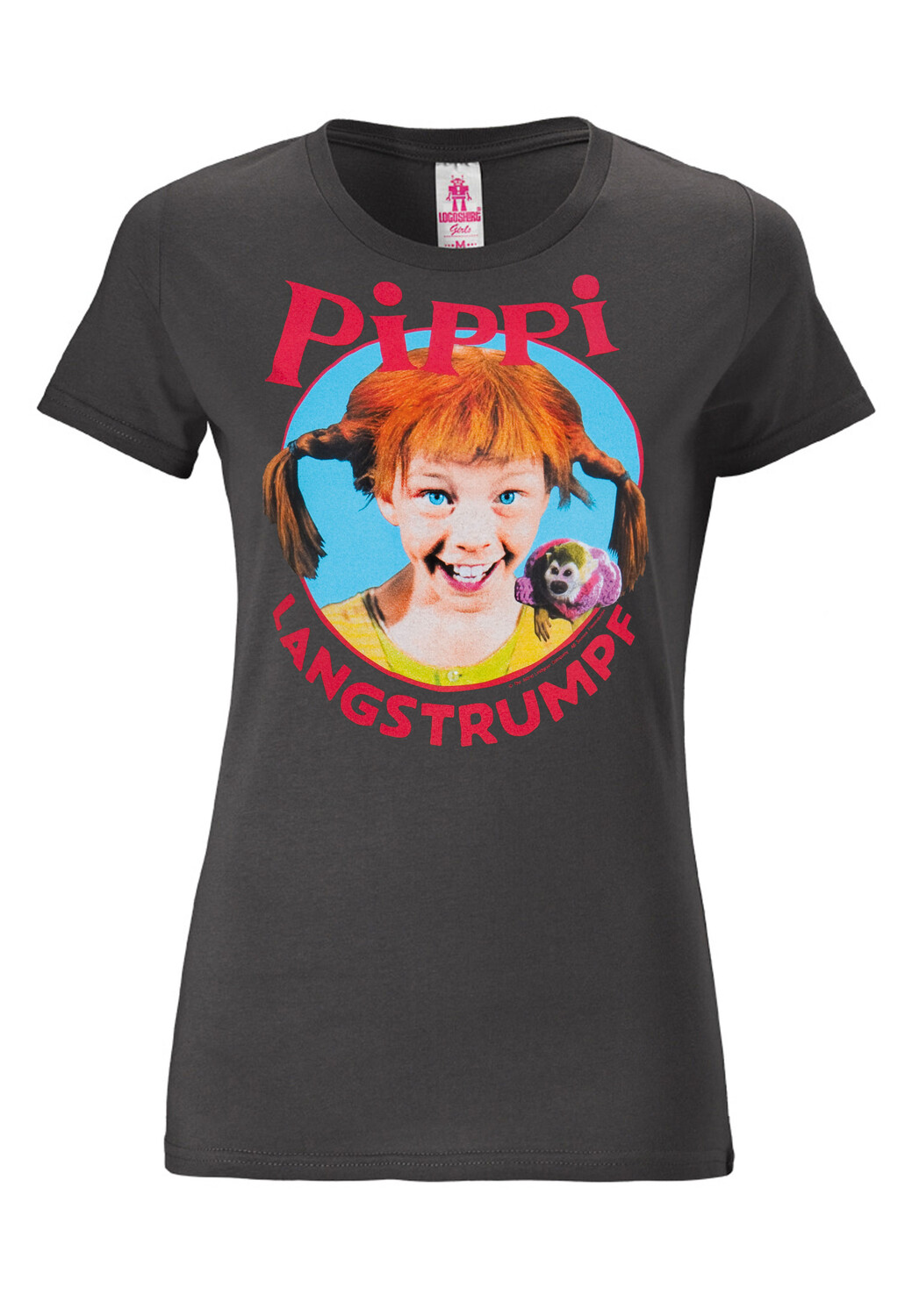 Футболка Logoshirt Pippi Langstrumpf, темно-серый
Футболка Logoshirt Pippi Langstrumpf, темно-серый