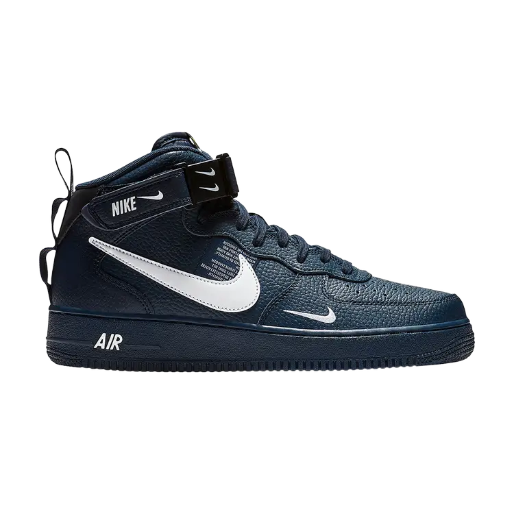 Кроссовки Nike Air Force 1 '07 Mid LV8 'Navy', синий
Кроссовки Nike Air Force 1 '07 Mid LV8 'Navy', синий