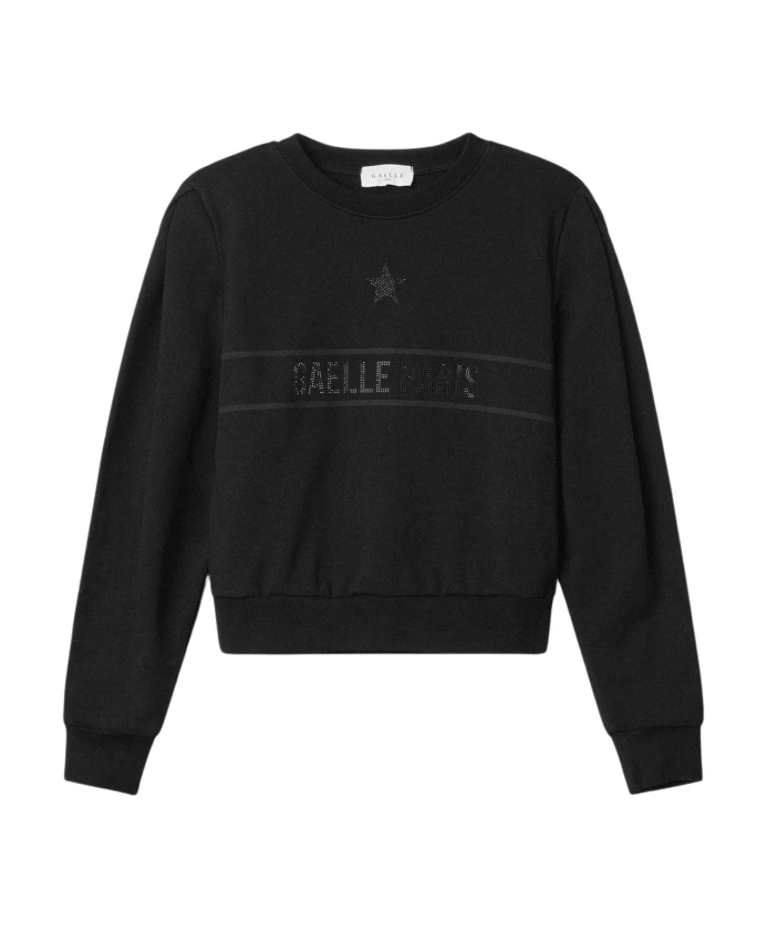 Черная хлопковая футболка с логотипом и стразами. Gaã«Lle Paris, черный
Черная хлопковая футболка с логотипом и стразами. Gaã«Lle Paris, черный