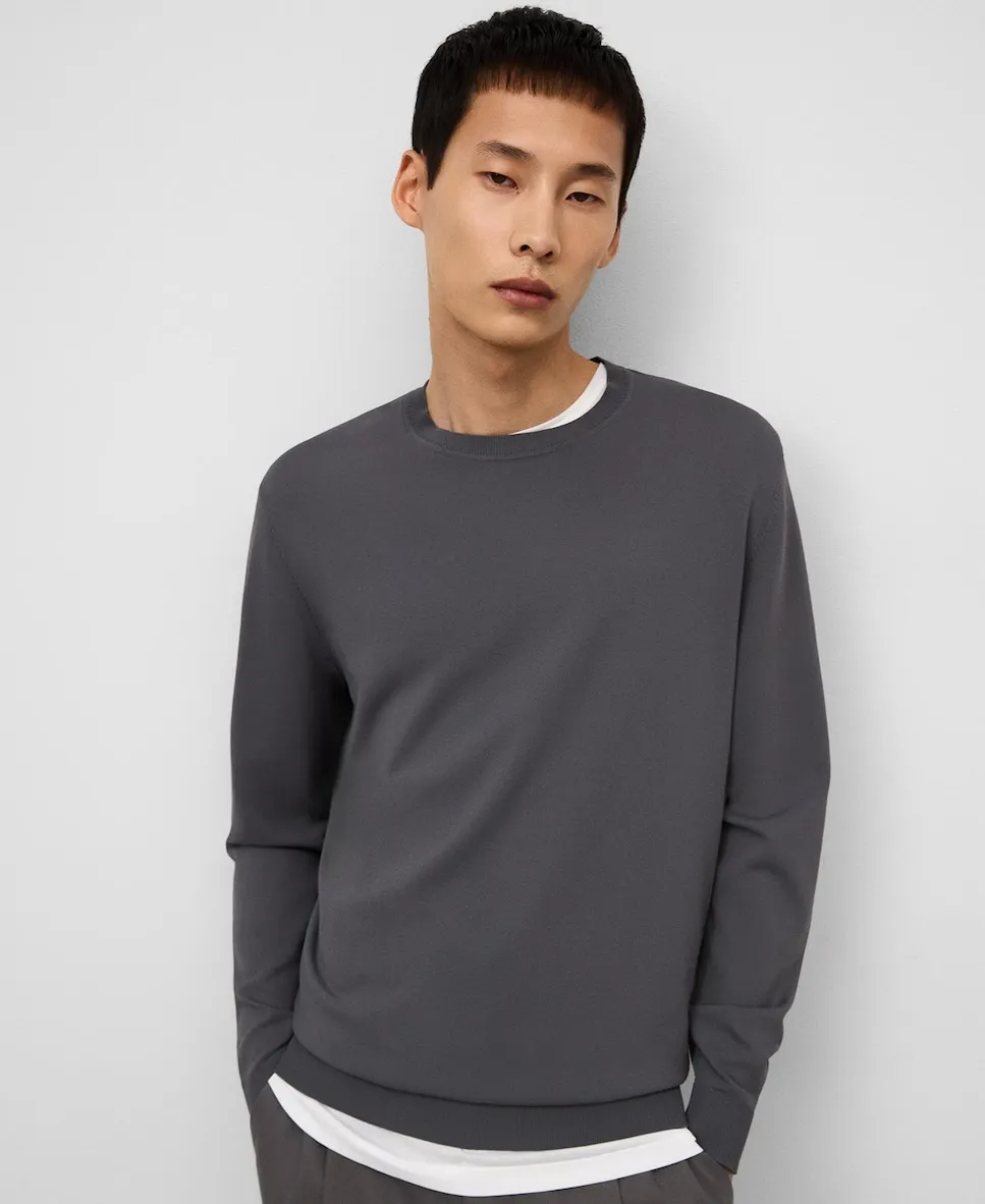 Мужской джемпер с воротником-стойкой Adolfo Dominguez, серо-коричневый
Мужской джемпер с воротником-стойкой Adolfo Dominguez, серо-коричневый