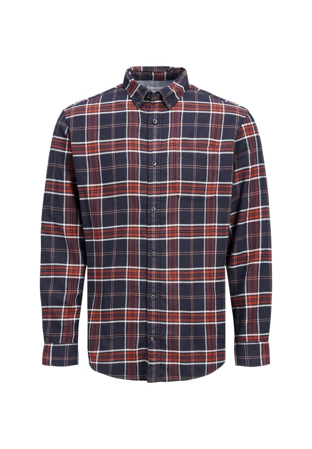 Рубашка классическая с длинными рукавами застежка на пуговицы до половины Jack & Jones, красный
Рубашка классическая с длинными рукавами застежка на пуговицы до половины Jack & Jones, красный