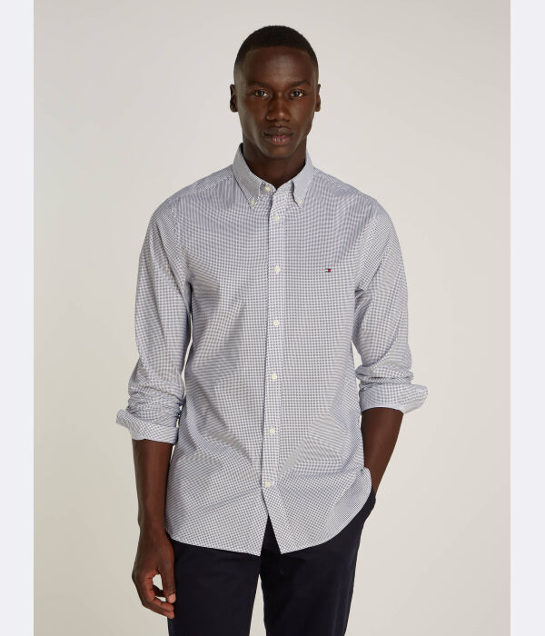 Рубашка мужская Tommy Hilfiger в клетку, белый/синий
Рубашка мужская Tommy Hilfiger в клетку, белый/синий