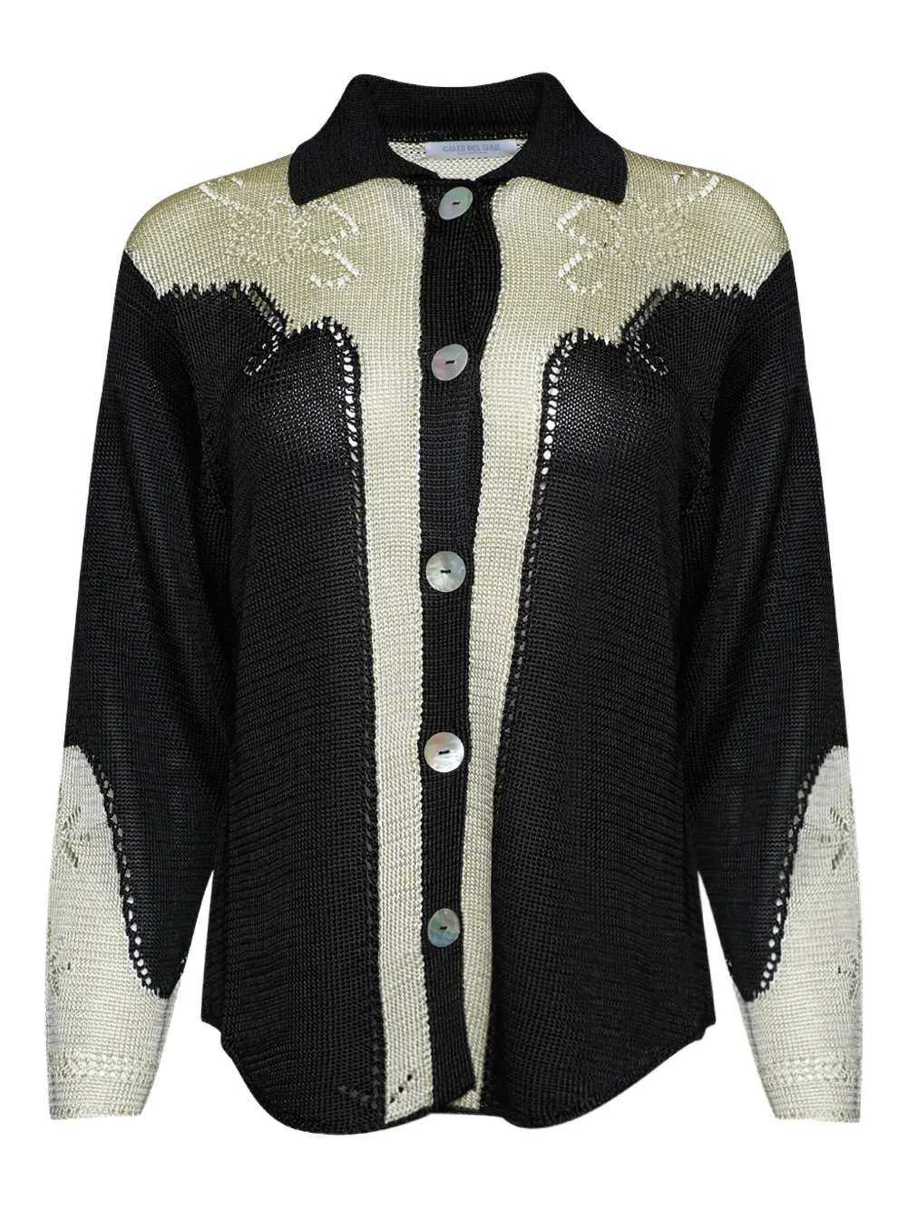 Рубашка ажурной вязки Calle Del Mar, черный
Рубашка ажурной вязки Calle Del Mar, черный