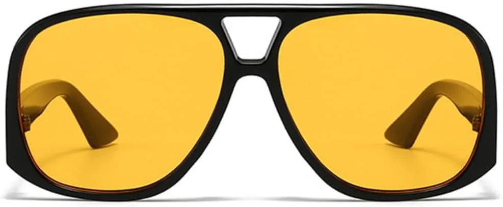 Солнцезащитные очки с защитой UV400 | Увеличенная оправа, цветные линзы | Для женщин и мужчин, для занятий спортом на открытом воздухе и вождения DSVIGF, Black Orange
Солнцезащитные очки с защитой UV400 | Увеличенная оправа, цветные линзы | Для женщин и мужчин, для занятий спортом на открытом воздухе и вождения DSVIGF, Black Orange