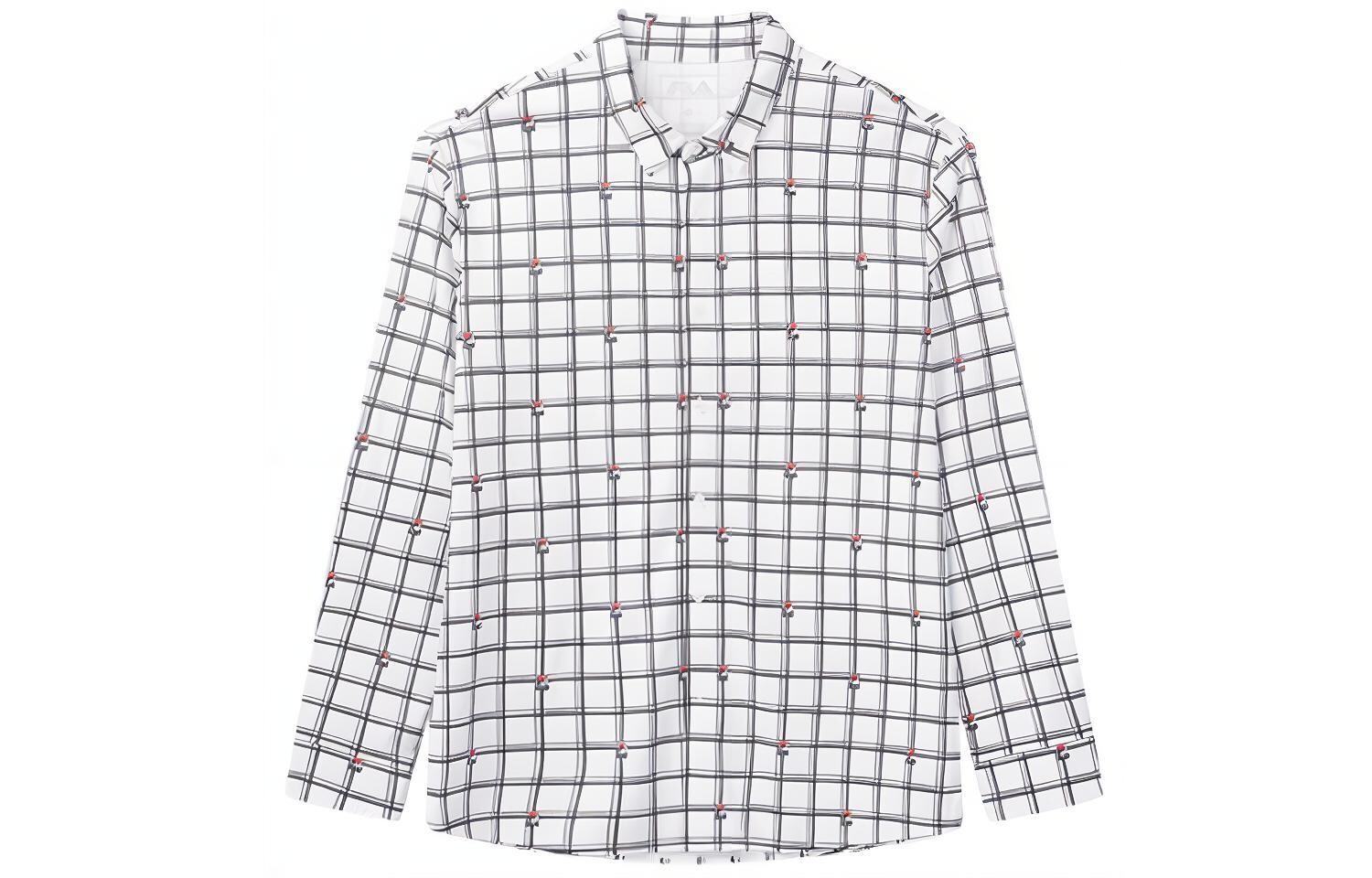 Мужская рубашка из коллекции коллаборации Mihara Yasuhiro X MIHARA YASUHIRO, белая, в клетку Fila, белый
Мужская рубашка из коллекции коллаборации Mihara Yasuhiro X MIHARA YASUHIRO, белая, в клетку Fila, белый