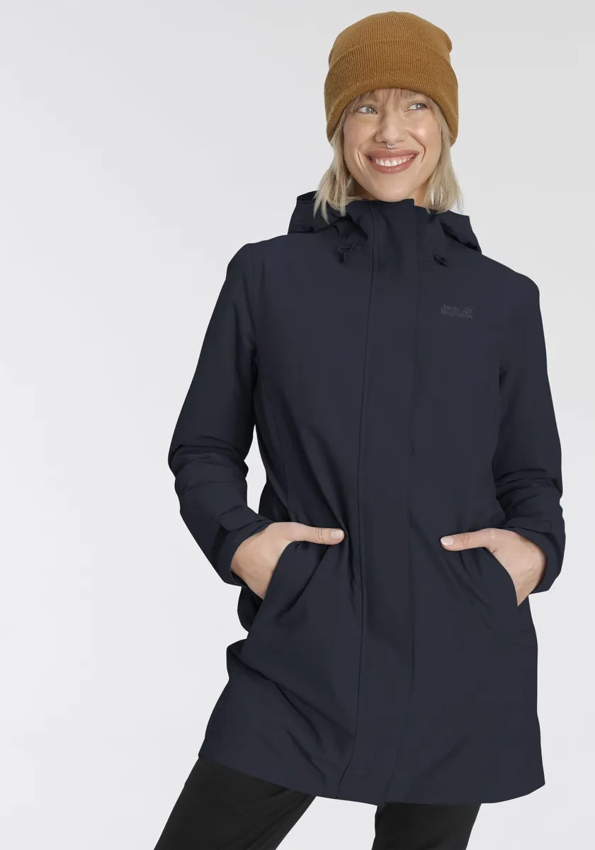 Парка Jack Wolfskin "KIOLA", с капюшоном, ветронепроницаемая, водоотталкивающая и дышащая, цвет морской волны
Парка Jack Wolfskin "KIOLA", с капюшоном, ветронепроницаемая, водоотталкивающая и дышащая, цвет морской волны