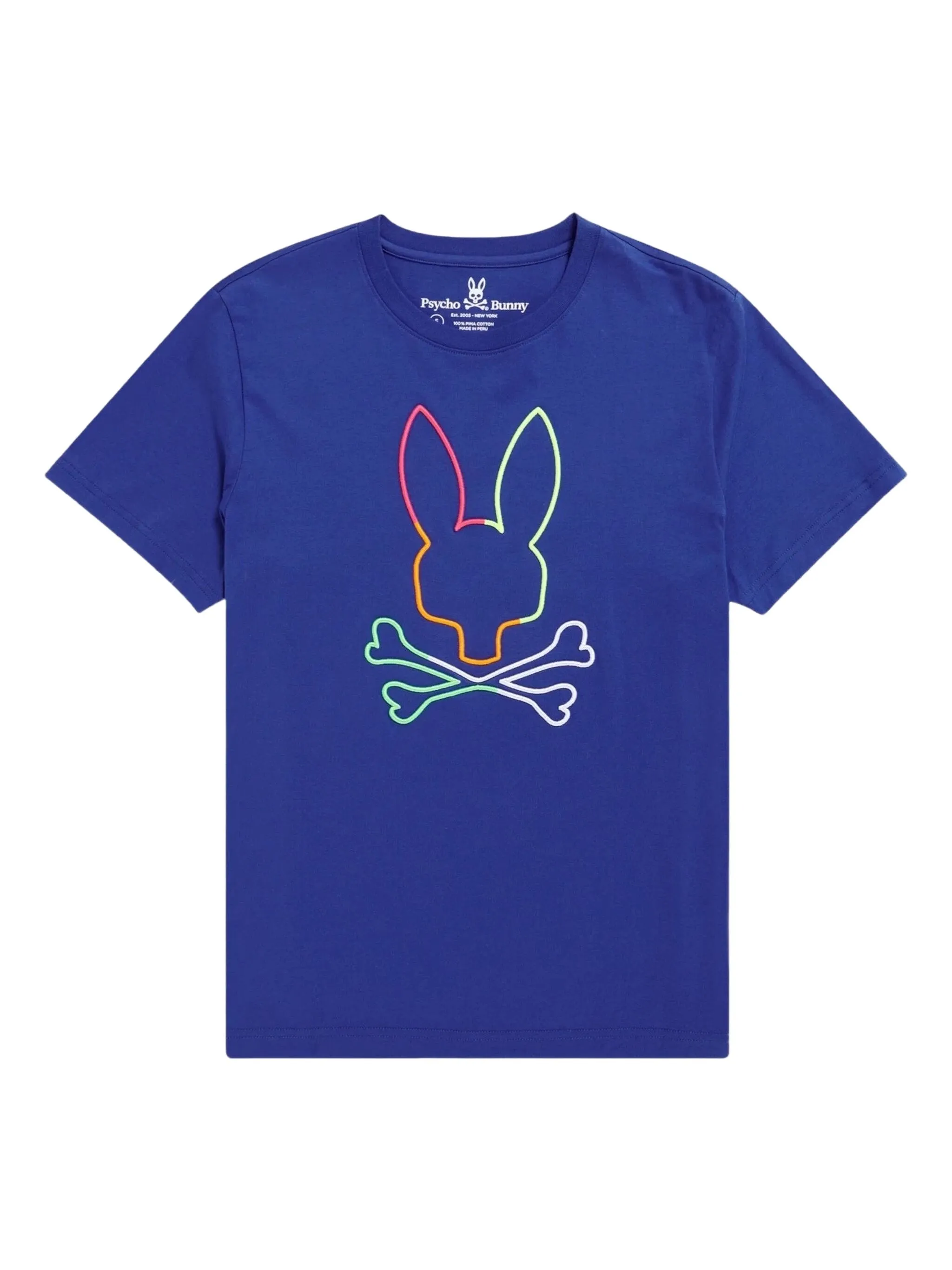 Футболка Leo Bunny Psycho Bunny, синий
Футболка Leo Bunny Psycho Bunny, синий