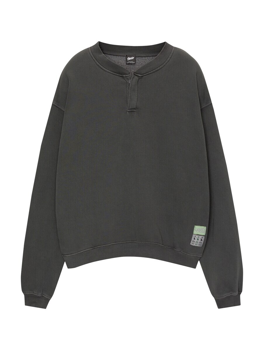 Свитер Pull&Bear Sweatshirt, серый
Свитер Pull&Bear Sweatshirt, серый