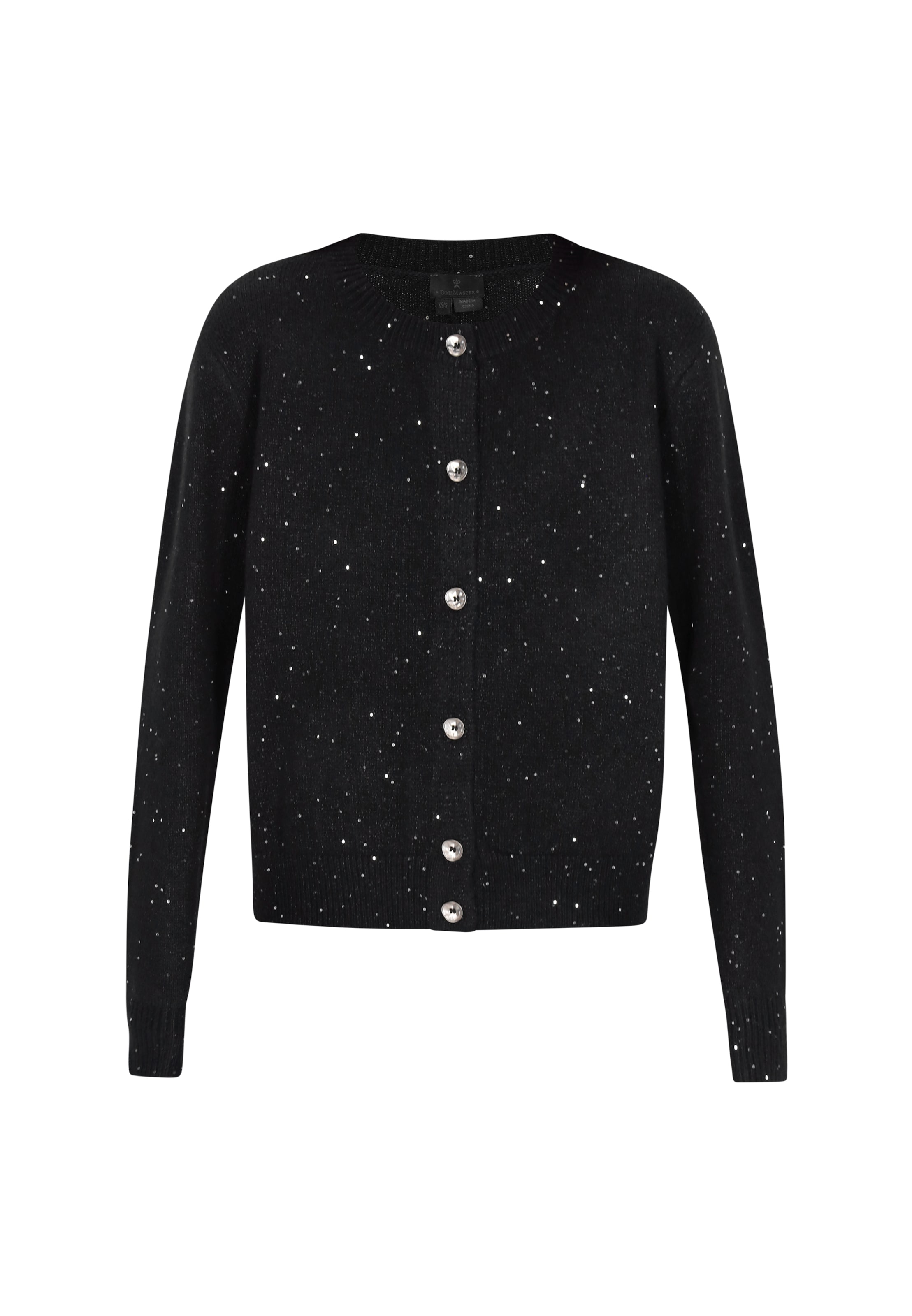 DreiMaster Klassik Вязаный кардиган в черном цвете
DreiMaster Klassik Вязаный кардиган в черном цвете