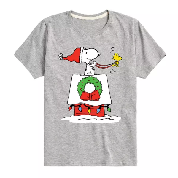 Футболка с рисунком санок из домика Peanuts для мальчиков 8-20 лет Licensed Character, серый
Футболка с рисунком санок из домика Peanuts для мальчиков 8-20 лет Licensed Character, серый