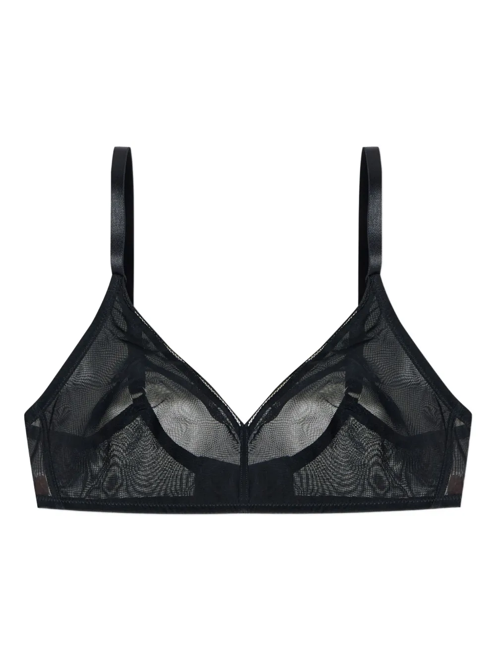 Бюстгальтер с сетчатыми вставками Hanro, черный
Бюстгальтер с сетчатыми вставками Hanro, черный