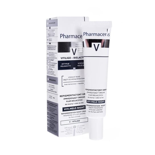 Вити-Мело Ночь, ночной крем для репигментации, 40 мл Pharmaceris, V, Dr Irena Eris
Вити-Мело Ночь, ночной крем для репигментации, 40 мл Pharmaceris, V, Dr Irena Eris
