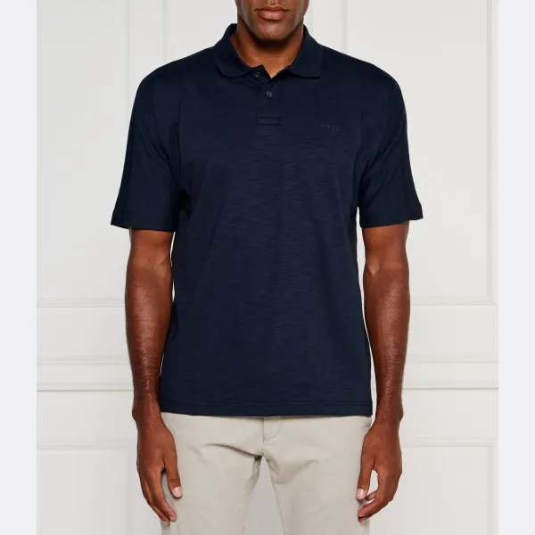 Рубашка-Поло стандартного кроя из педенима Boss, синий
Рубашка-Поло стандартного кроя из педенима Boss, синий