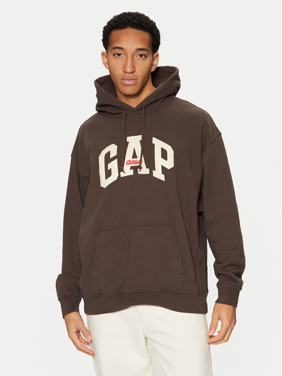 Толстовка свободного кроя Gap, коричневый
Толстовка свободного кроя Gap, коричневый