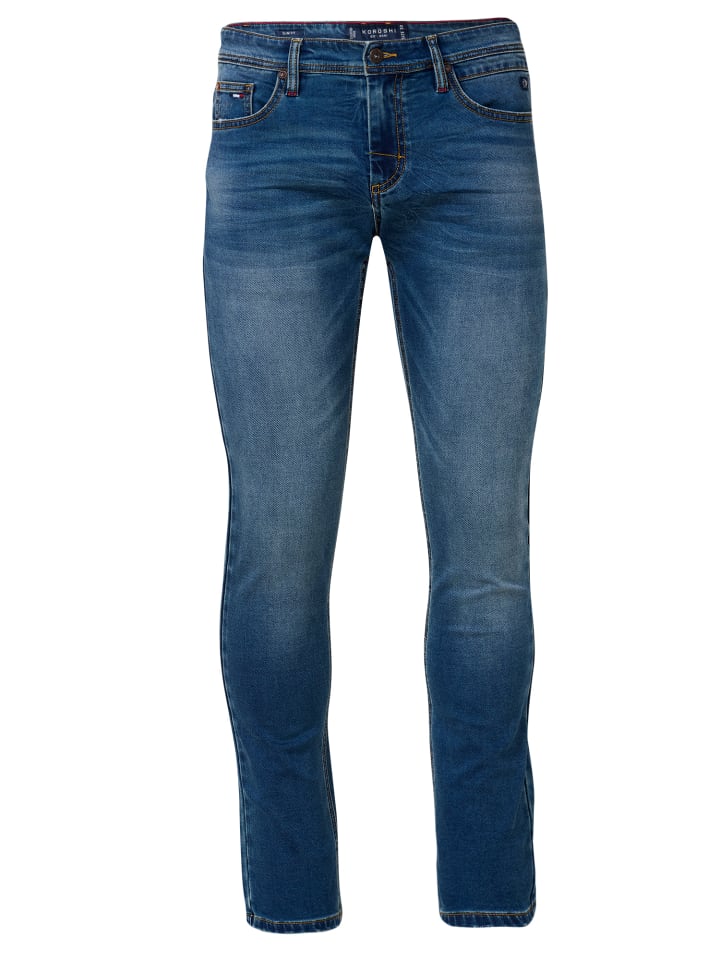 Джинсы Slim Fit синего цвета KOROSHI
Джинсы Slim Fit синего цвета KOROSHI